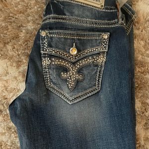 NWT Rock Revival Gloria S203 Skinny Jeans